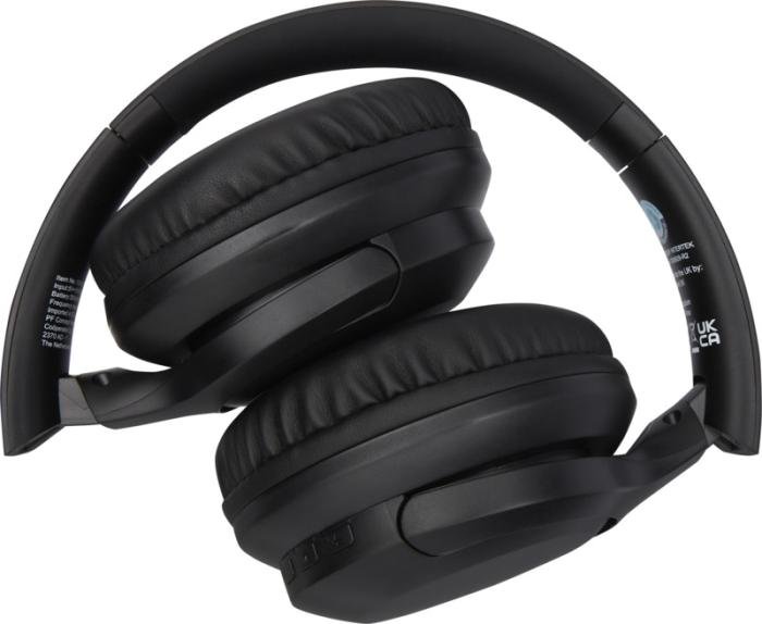 Casque Bluetooth® Loop — plastique recyclé — Noir