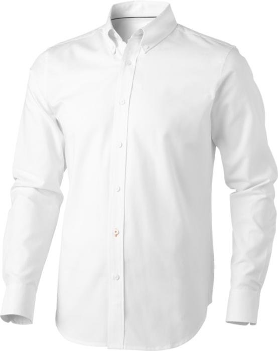Chemise oxford manches longues Manitoba — homme, 142 g/m²