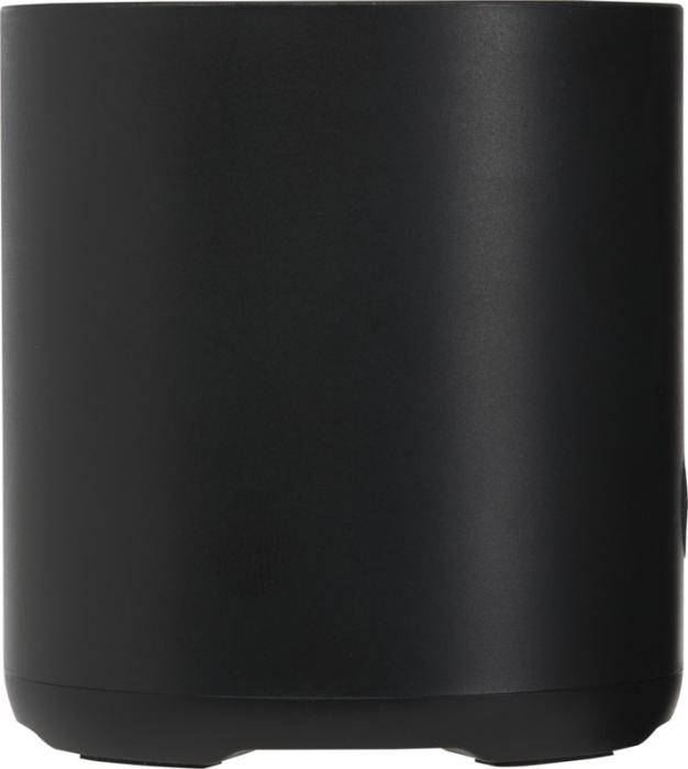 Haut-parleur sans fil Hunor 3 W — plastique recyclé — Noir
