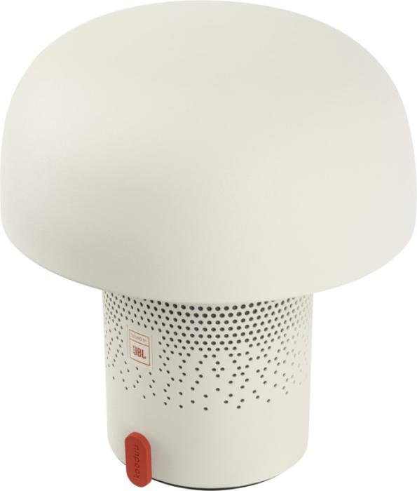 Lampe-enceinte portable Kooduu Sensa Play — Sound by JBL — Blanc