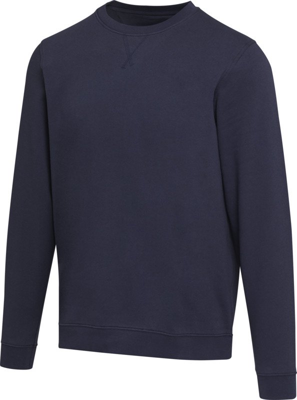 Pull col rond Jasper — coton bio OCS recyclé, unisexe, 280 g/m²