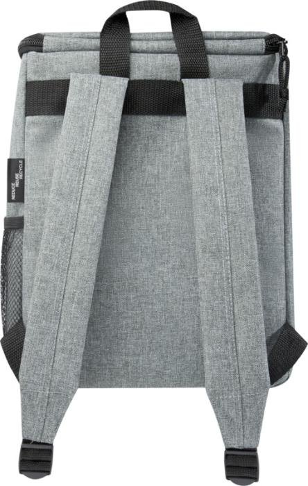Sac à dos isotherme Tundra 12 L — RPET recyclé (GRS) — Gris chiné
