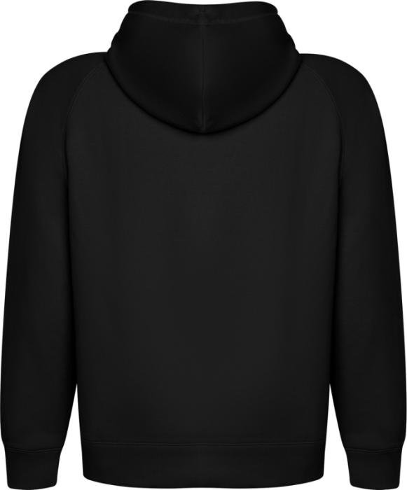 Sweat à capuche Vinson — coton organique, unisexe, 300 g/m² — Noir