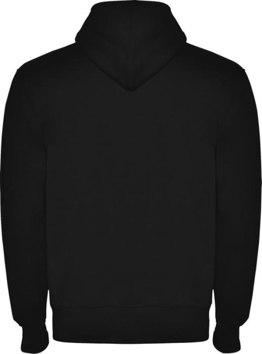Sweat à capuche zippé Montblanc — unisexe, 280 g/m² — Noir